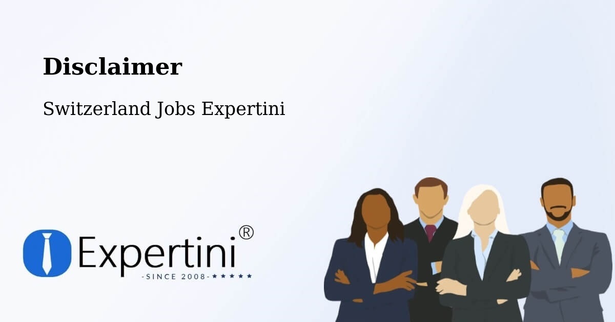 Disclaimer – Praroman - Switzerland Jobs Expertini