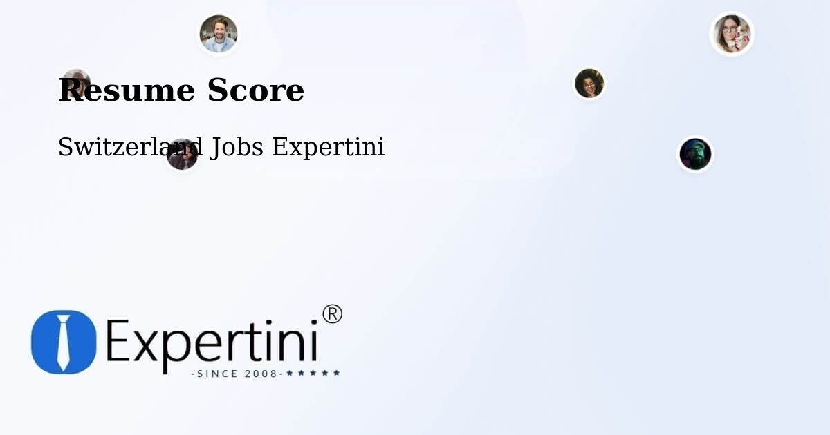Resume Score & Job Description Match Tool – Praroman - Switzerland Jobs Expertini
